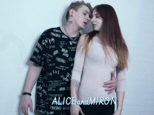 ALICEandMIRON