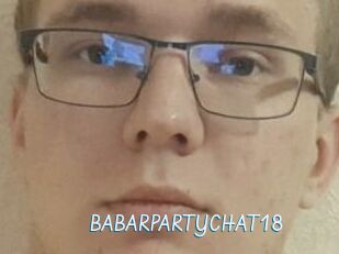 BABARPARTYCHAT18