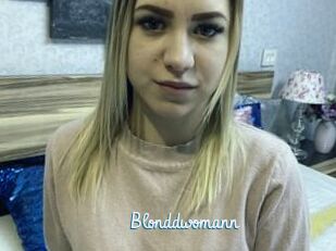 Blonddwomann