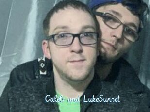 Caleb_and_LukeSunset